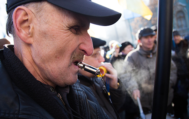 Разброд и шатание: как Киев пережил "митинг вкладчиков"